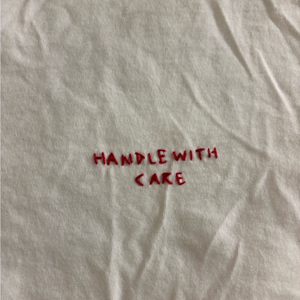 Long sleeve embroidered T-shirt for women